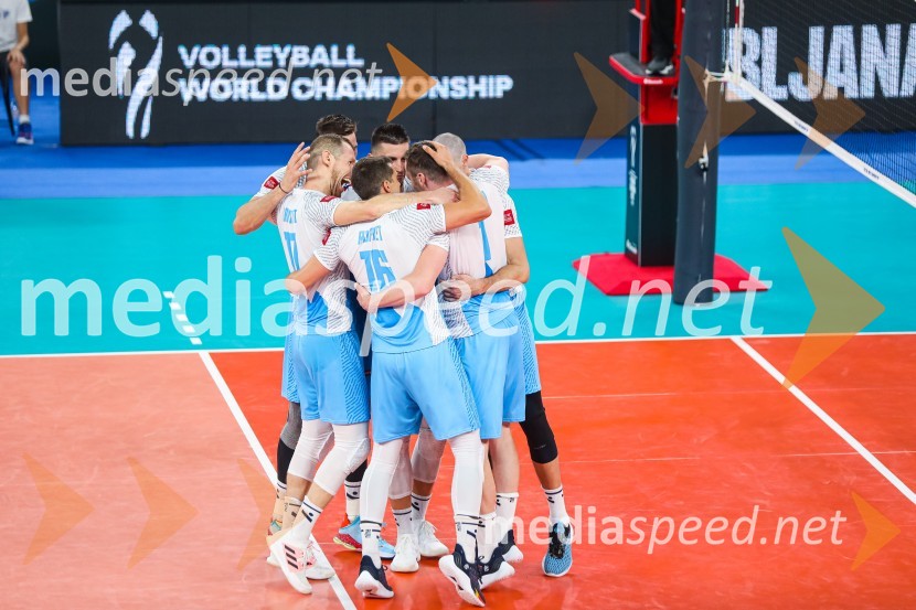 Svetovno prvenstvo v odbojki 2022, Slovenija - Francija