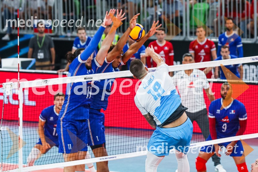  ... ;  ... ;  Klemen Čebulj, odbojkarSvetovno prvenstvo v odbojki 2022, Slovenija - Francija