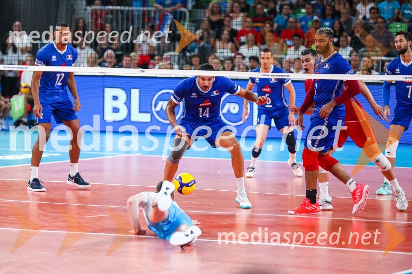 Svetovno prvenstvo v odbojki 2022, Slovenija - Francija