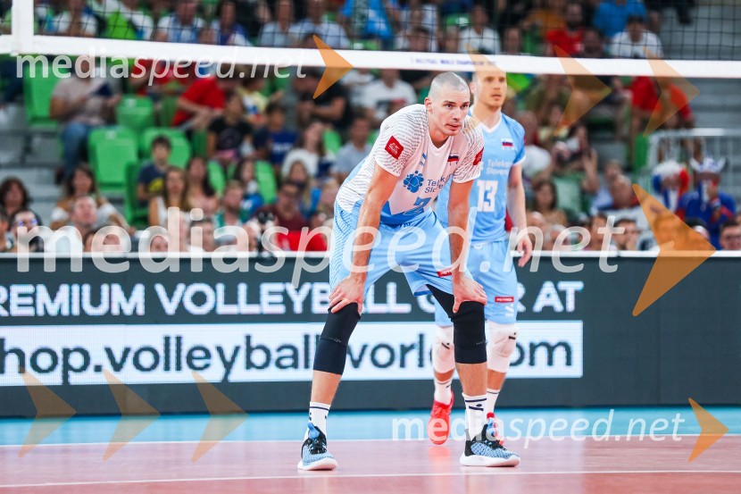  Alen  Pajenk  , odbojkarSvetovno prvenstvo v odbojki 2022, Slovenija - Francija