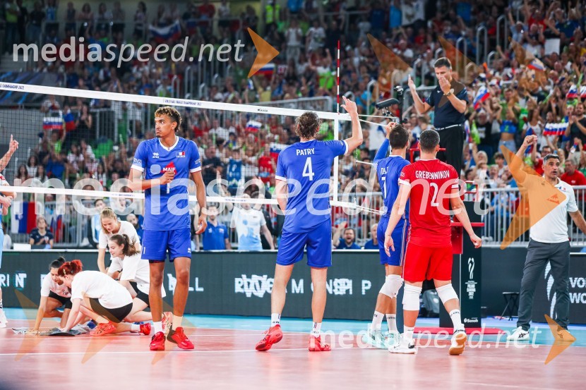 Svetovno prvenstvo v odbojki 2022, Slovenija - Francija