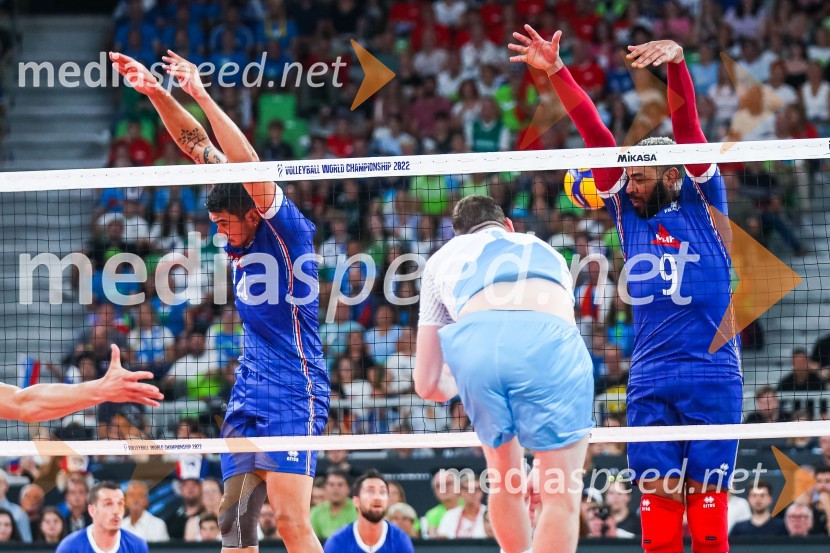  ... ;  Tonček  Štern, odbojkar;  Earvin N'Gapeth, odbojkarSvetovno prvenstvo v odbojki 2022, Slovenija - Francija