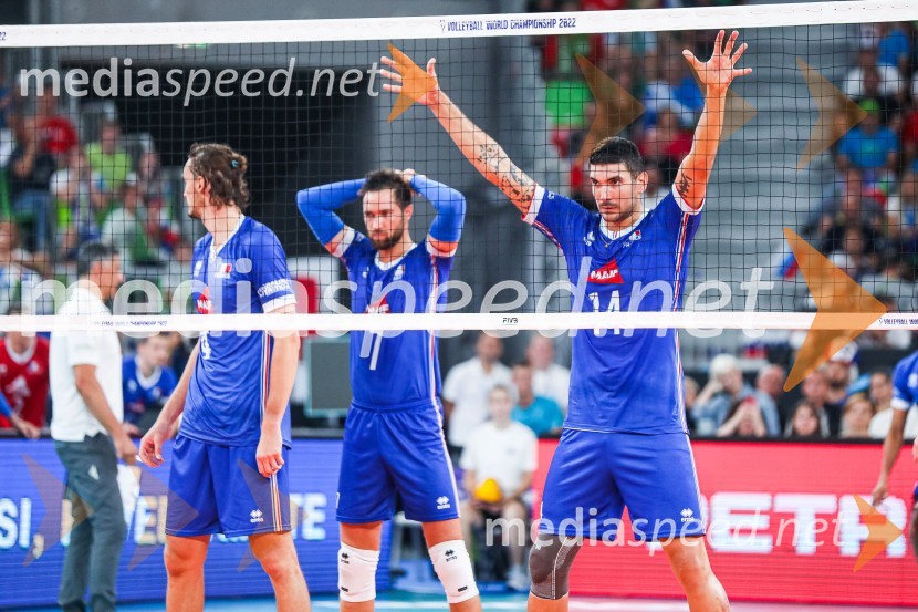 Svetovno prvenstvo v odbojki 2022, Slovenija - Francija
