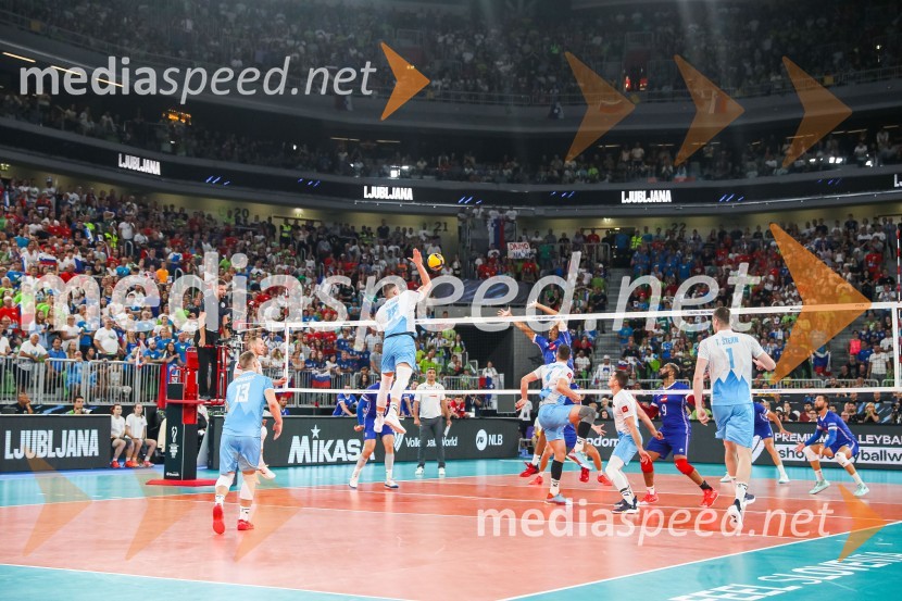 Svetovno prvenstvo v odbojki 2022, Slovenija - Francija