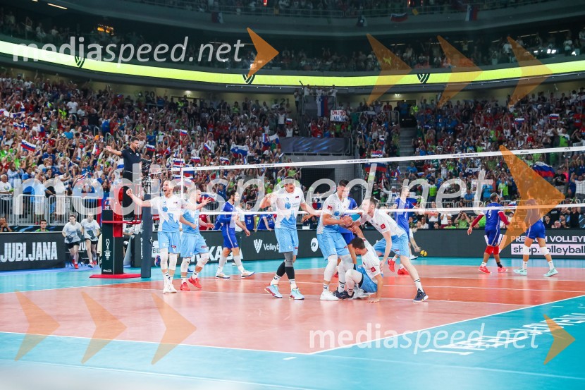 Svetovno prvenstvo v odbojki 2022, Slovenija - Francija