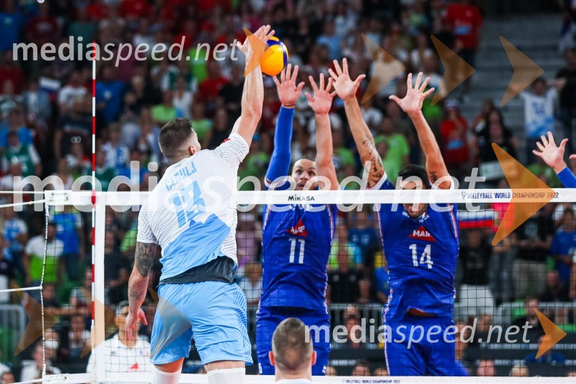  Klemen Čebulj, odbojkar;  ... ;  ... Svetovno prvenstvo v odbojki 2022, Slovenija - Francija