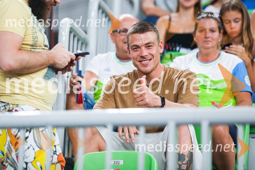  Nejc  Vidmar, nogometni vratarSvetovno prvenstvo v odbojki 2022, Slovenija - Francija