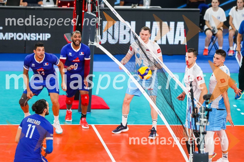  ... ;  ... ;  Earvin N'Gapeth, odbojkar;  Tonček  Štern, odbojkar;  Jan  Kozamernik, odbojkar;  Klemen Čebulj, odbojkarSvetovno prvenstvo v odbojki 2022, Slovenija - Francija