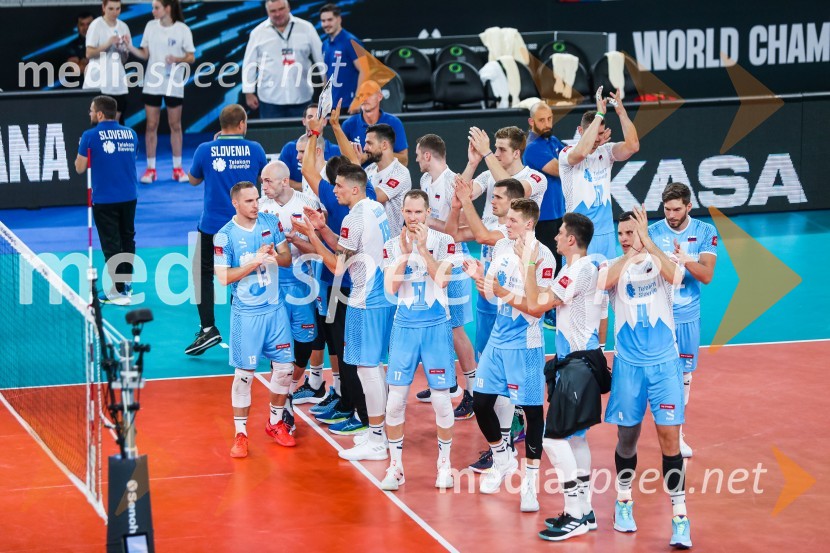 Svetovno prvenstvo v odbojki 2022, Slovenija - Francija