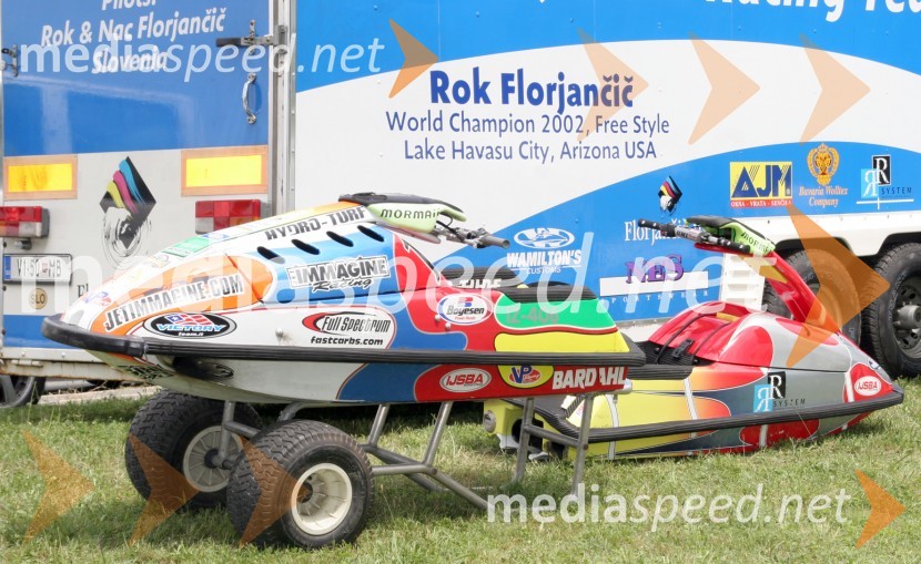 Skuterja bratov Florjančič (Nac in Rok)JET SKI, pokal Alpe Adria