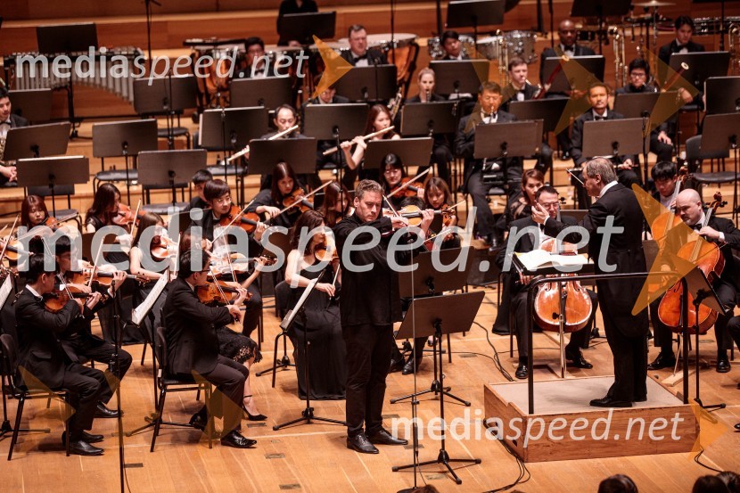  Kristóf Baráti, violinist;  Alfonso Scarano, dirigentTajski filharmonični orkester, Festival Ljubljana 2022