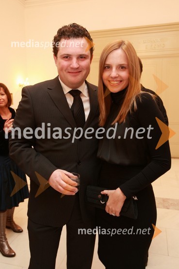 Damijan Koletnik, direktor Dravskih elektrarn Maribor in predsednik Nadzornega sveta Telekoma Slovenije in njegova žena Sandra KoletnikNaj Mariborčan 2008