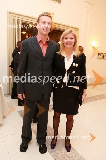 Rok Kolander, veslač in njegova punca Petra GasparinNaj Mariborčan 2008