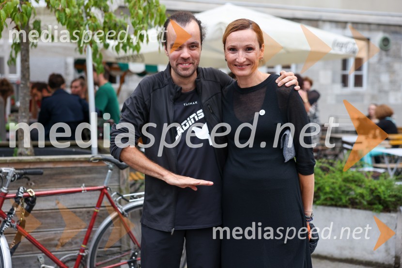  Blaž Šef, igralec;  Helena Grahek, vodja marketinga in odnosi z javnostmi, Slovensko mladinsko gledališčeDrugačna sezona, predstavitev sezone 2022/23, Slovensko mladinsko gledališče Ljubljana