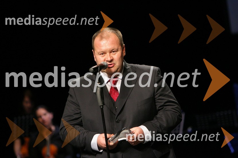 Aleš Hauc, generalni direktor Pošte Slovenije in Naj Direktor po izboru novinarjevNaj Mariborčan 2008