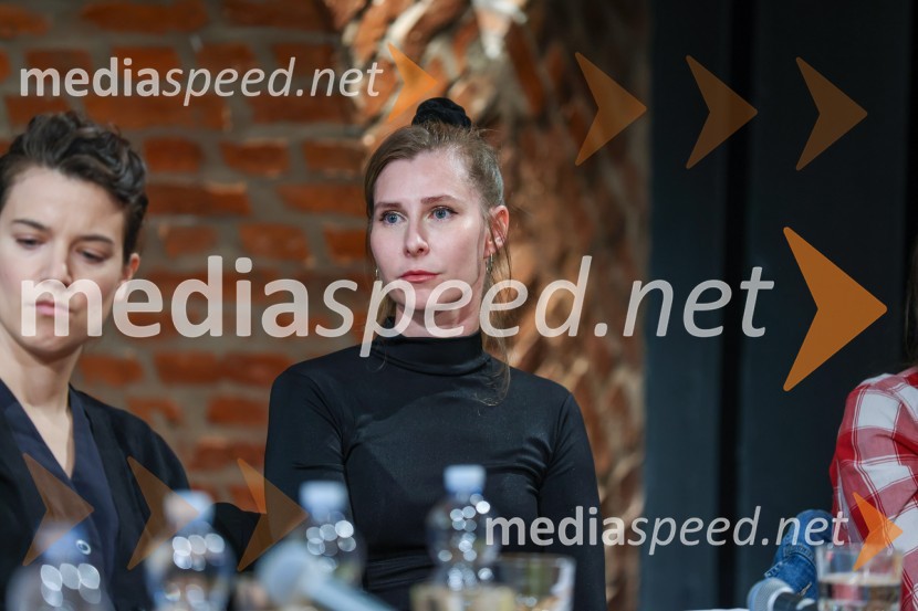  Tjaša Črnigoj, režiserka;  Alja Lobnik, direktorica, Zavod MaskaDrugačna sezona, predstavitev sezone 2022/23, Slovensko mladinsko gledališče Ljubljana