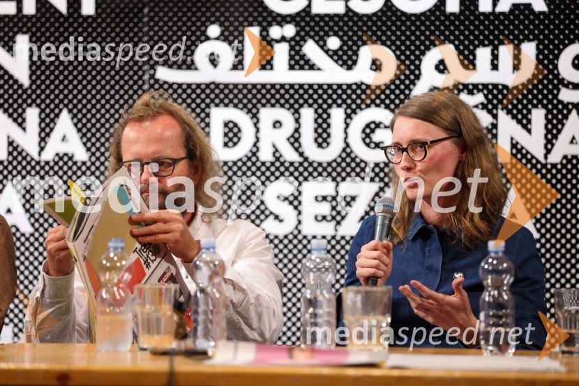  Sebastijan  Horvat, režiser;  Urška Brodar, dramaturginja, Slovensko mladinsko gledališčeDrugačna sezona, predstavitev sezone 2022/23, Slovensko mladinsko gledališče Ljubljana