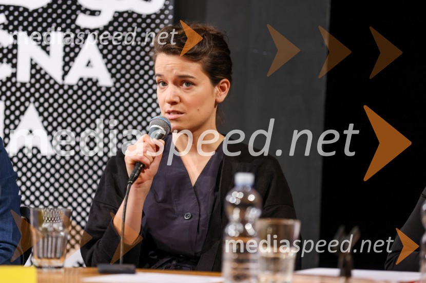  Tjaša Črnigoj, režiserkaDrugačna sezona, predstavitev sezone 2022/23, Slovensko mladinsko gledališče Ljubljana