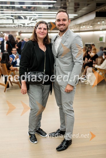  Teja Pelko, novinarka, Svet24;  Žiga Lakner, pevecNoche española, koncert Plácida Dominga, Festival Ljubljana 2022