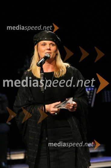 Karmina Šilec, zborovodkinja in Naj Kulturnik po izboru MariborčanovNaj Mariborčan 2008