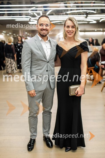  Žiga Lakner, pevec;  Lea Hren StrahNoche española, koncert Plácida Dominga, Festival Ljubljana 2022