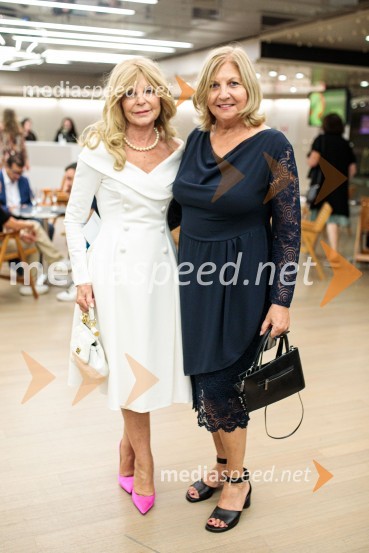  Darja Kuhar Kotnik, soustanoviteljica in podpredsednica Društva za zdravje naroda; dr. Nelida Nemec, umetnostna kritičarka Noche española, koncert Plácida Dominga, Festival Ljubljana 2022