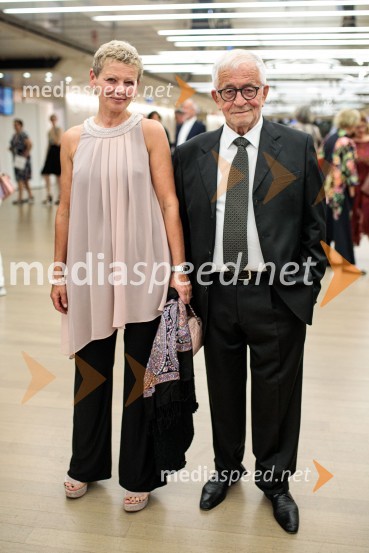  Rija Čič; dr. Peter  Čeferin, pravnik, pisateljNoche española, koncert Plácida Dominga, Festival Ljubljana 2022