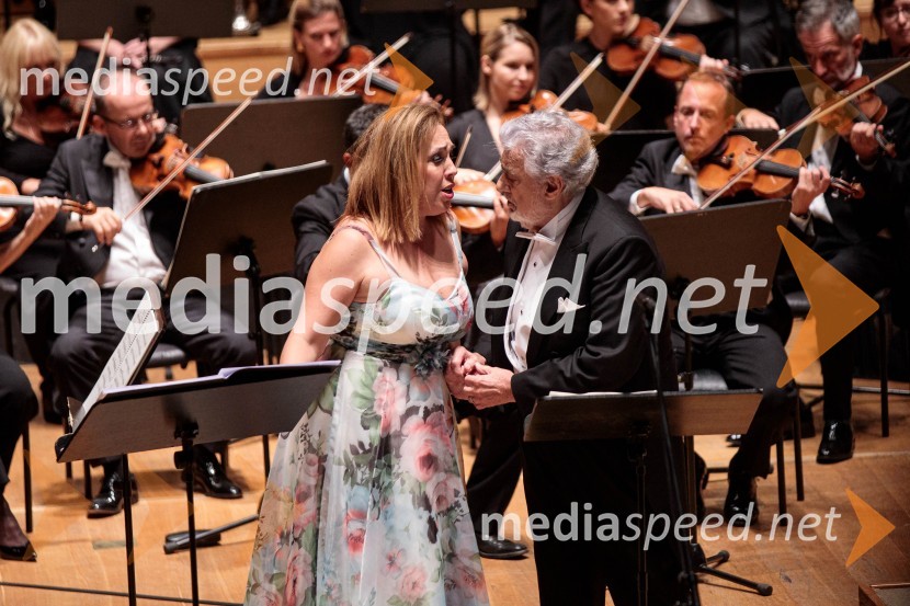  María José Siri, sopran;  Plácido Domingo, tenoristNoche española, koncert Plácida Dominga, Festival Ljubljana 2022