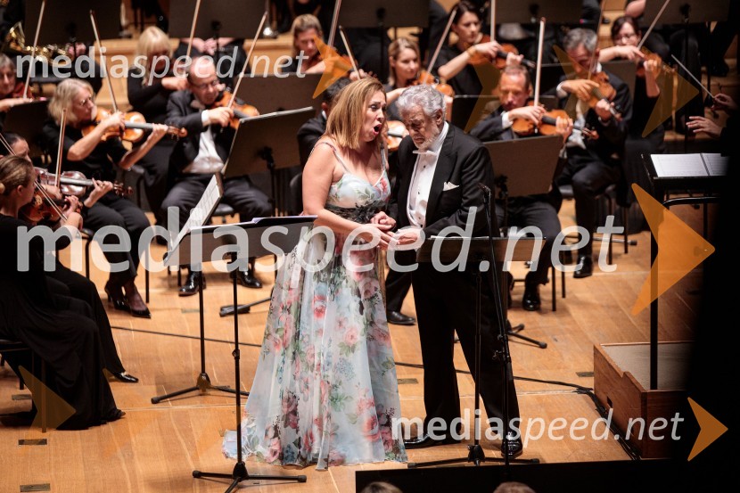  María José Siri, sopran;  Plácido Domingo, tenoristNoche española, koncert Plácida Dominga, Festival Ljubljana 2022