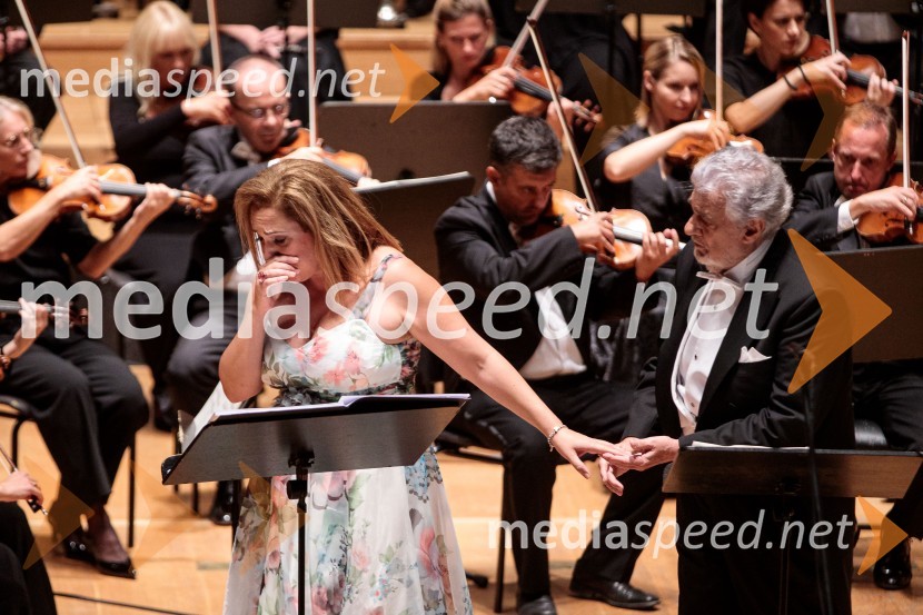  María José Siri, sopran;  Plácido Domingo, tenoristNoche española, koncert Plácida Dominga, Festival Ljubljana 2022