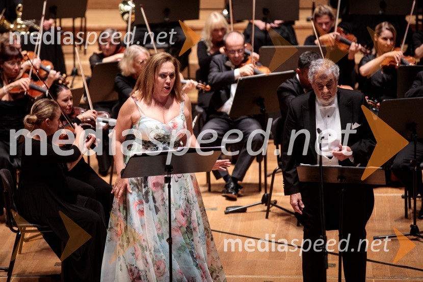  María José Siri, sopran;  Plácido Domingo, tenoristNoche española, koncert Plácida Dominga, Festival Ljubljana 2022