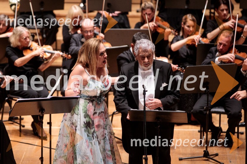  María José Siri, sopran;  Plácido Domingo, tenoristNoche española, koncert Plácida Dominga, Festival Ljubljana 2022