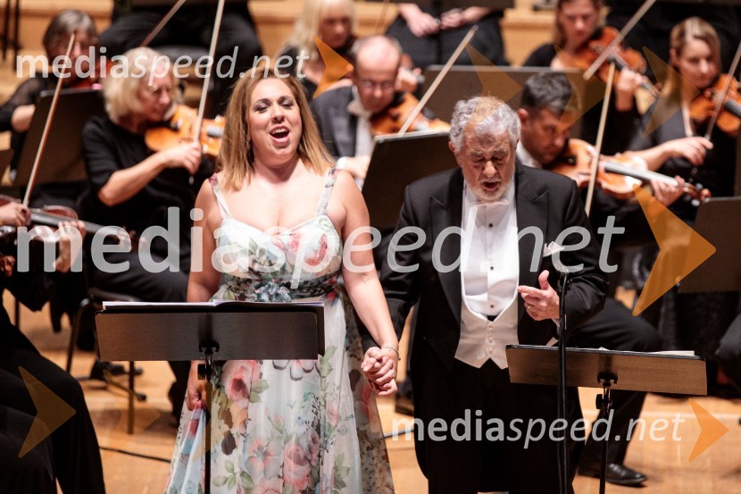  María José Siri, sopran;  Plácido Domingo, tenoristNoche española, koncert Plácida Dominga, Festival Ljubljana 2022
