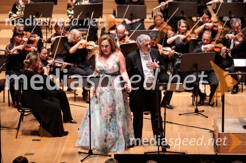  María José Siri, sopran;  Plácido Domingo, tenoristNoche española, koncert Plácida Dominga, Festival Ljubljana 2022