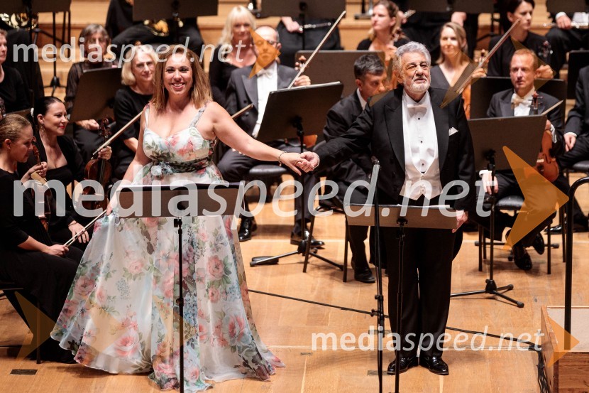  María José Siri, sopran;  Plácido Domingo, tenoristNoche española, koncert Plácida Dominga, Festival Ljubljana 2022