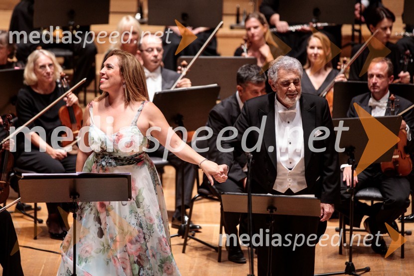  María José Siri, sopran;  Plácido Domingo, tenoristNoche española, koncert Plácida Dominga, Festival Ljubljana 2022