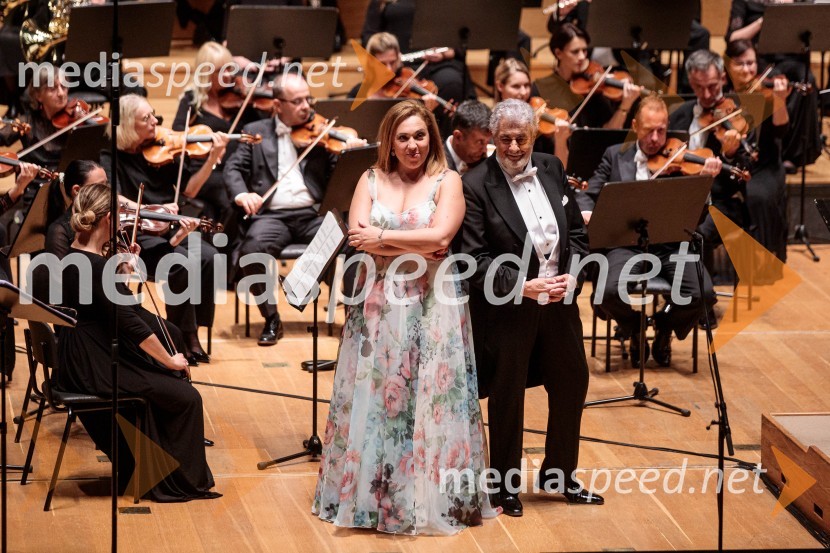  María José Siri, sopran;  Plácido Domingo, tenoristNoche española, koncert Plácida Dominga, Festival Ljubljana 2022