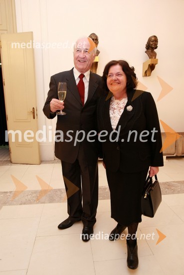 Dr. Šime Ivanjko, nekdanji dekan Pravne fakultete Maribor in žena LejaNaj Mariborčan 2008