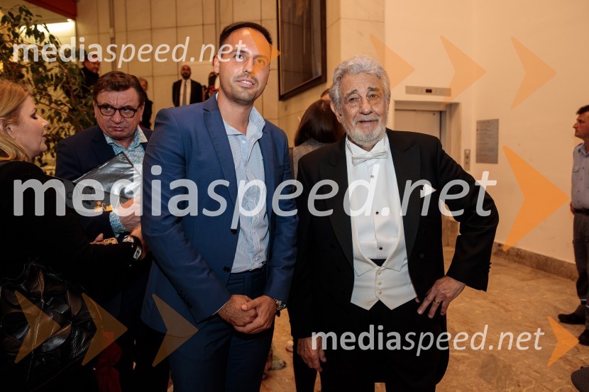  Bernardo Brizani, glasbenik, violončelist;  Plácido Domingo, tenoristNoche española, koncert Plácida Dominga, Festival Ljubljana 2022