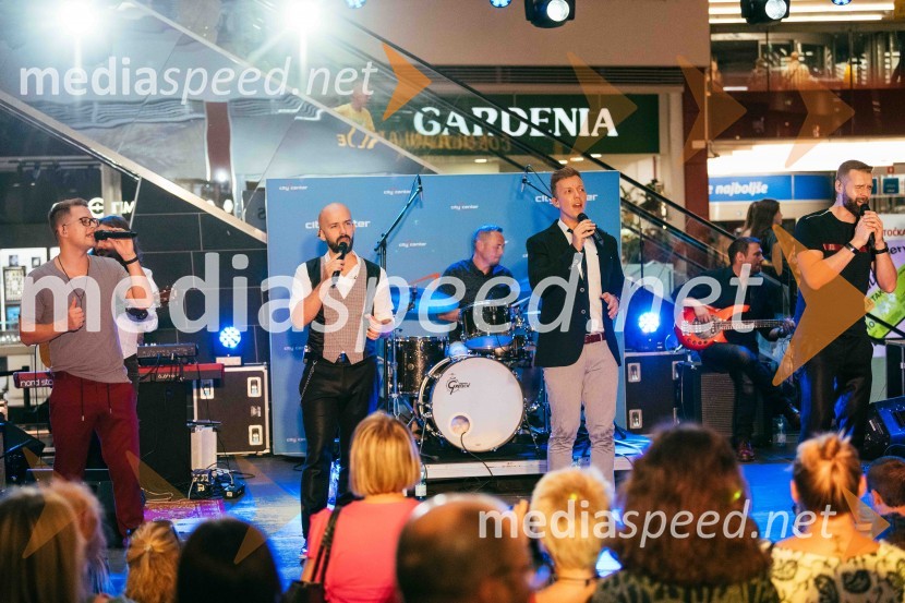  Tomaž Krt, Skupina Kvatropirci;  Matej Kocen, Skupina Kvatropirci;  Albin Jordan, Skupina Kvatropirci;  Samo Kališnik, Skupina KvatropirciSlovo od poletja 2022 s Kvatropirci in bandom v Citycentru Celje