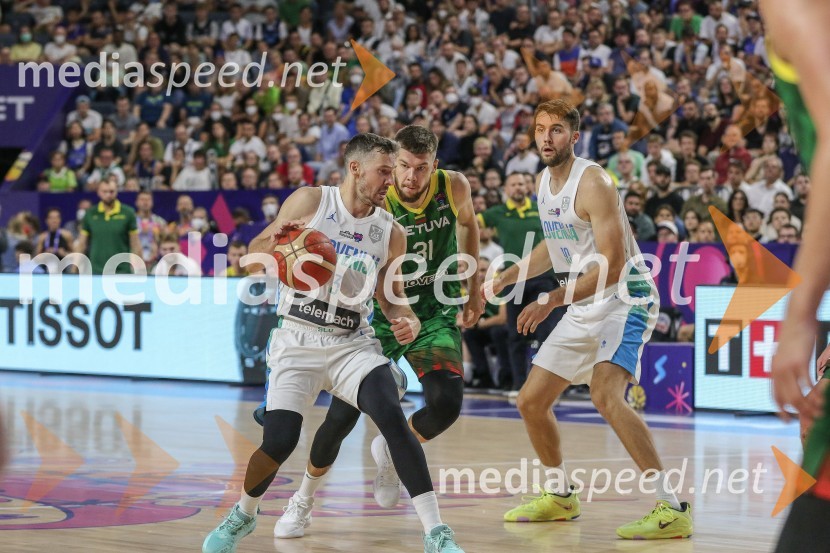  Goran Dragić, košarkar;  ... ;  Mike Tobey, košarkarSlovenci za uvod v evropsko prvenstvo slavili proti močni Litvi