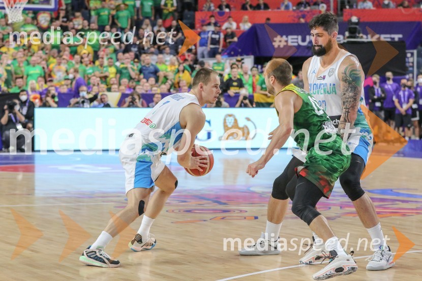  Klemen Prepelič, košarkar;  ... ;  Žiga Dimec, košarkarSlovenci za uvod v evropsko prvenstvo slavili proti močni Litvi