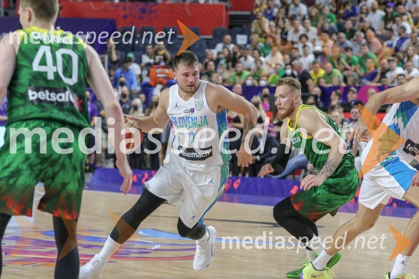  ... ;  Luka  Dončić, košarkar;  ... Slovenci za uvod v evropsko prvenstvo slavili proti močni Litvi