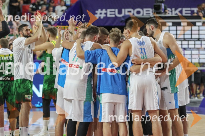 Slovenci za uvod v evropsko prvenstvo slavili proti močni Litvi