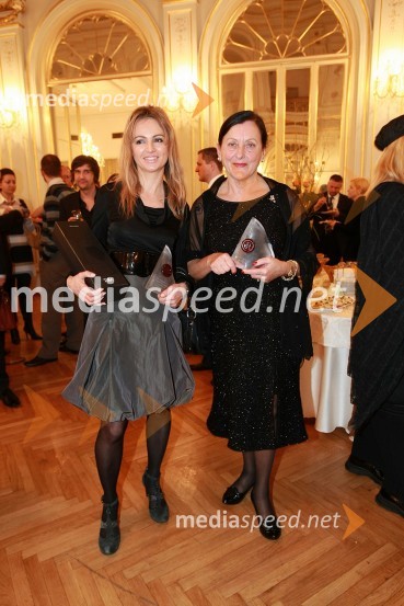 Lidija Šestak Zorič, predsednica društva Sonček in dobitnica nagrade Naj dobrodelnost 2008 in prof. Dunja Bezjak, članica ženskega društva S.I.L.A. in dobitnica nagrade Naj dobrotnik 2008
 
Naj Mariborčan 2008