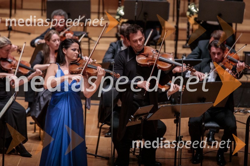 Lana Trotovšek, violinistka;  Maxim Rysanov, violistLondonski kraljevi filharmonični orkester, Festival Ljubljana 2022