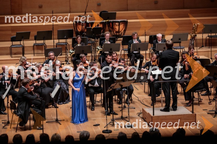  Lana Trotovšek, violinistka;  Maxim Rysanov, violist;  Vasiily Petrenko, dirigentLondonski kraljevi filharmonični orkester, Festival Ljubljana 2022