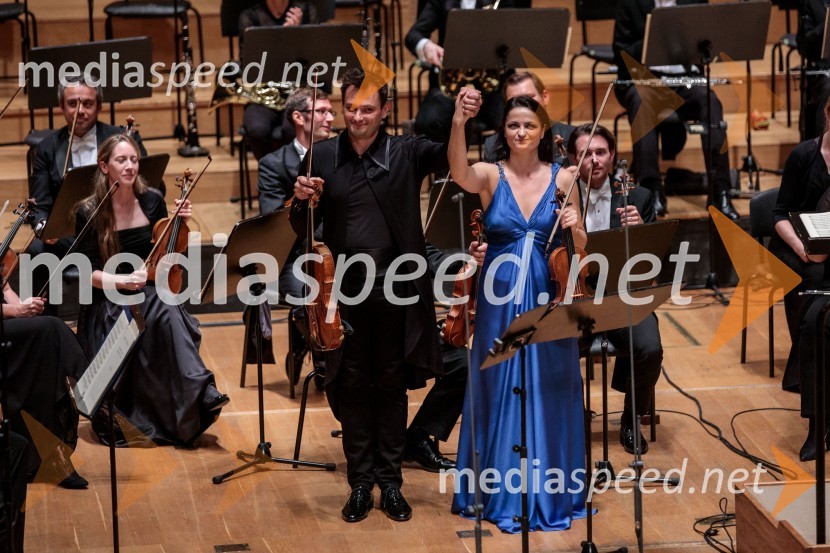  Maxim Rysanov, violist;  Lana Trotovšek, violinistkaLondonski kraljevi filharmonični orkester, Festival Ljubljana 2022