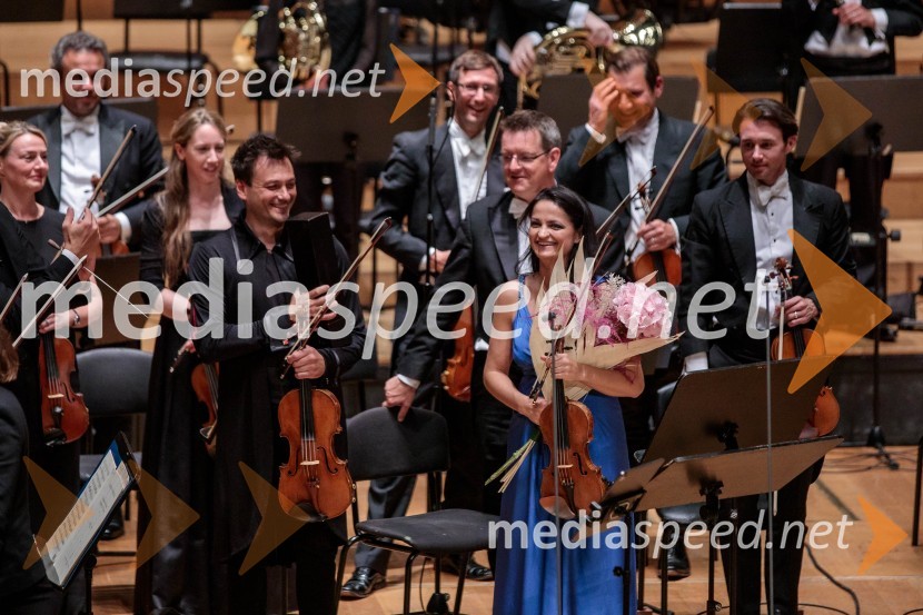  Maxim Rysanov, violist;  Lana Trotovšek, violinistkaLondonski kraljevi filharmonični orkester, Festival Ljubljana 2022