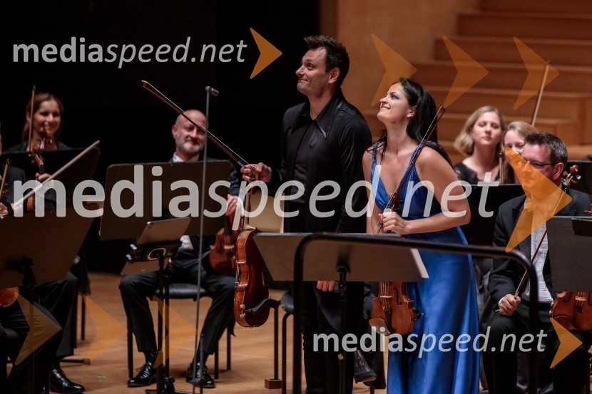  Maxim Rysanov, violist;  Lana Trotovšek, violinistkaLondonski kraljevi filharmonični orkester, Festival Ljubljana 2022